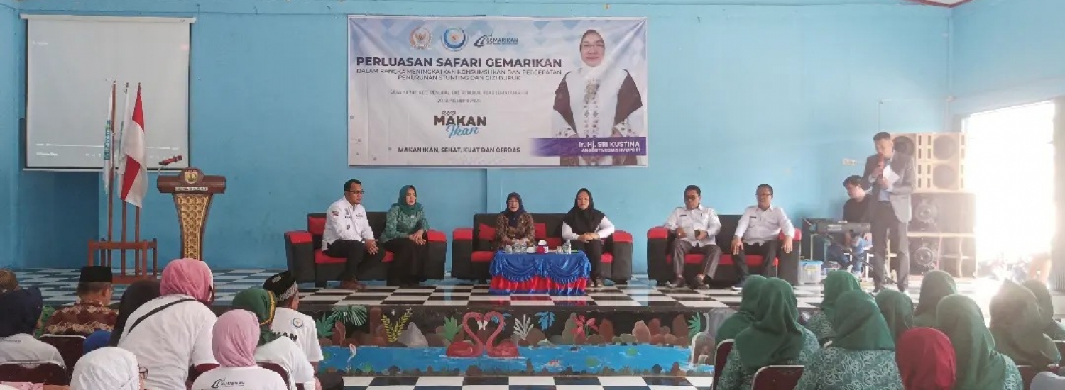 Kegiatan Perluasan Safari Gemarikan oleh Kementrian Kelautan  dan Perikanan yang di Aspirasi oleh Ir